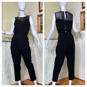 Rock & Shine Black Sleeveless Crop Jumpsuit